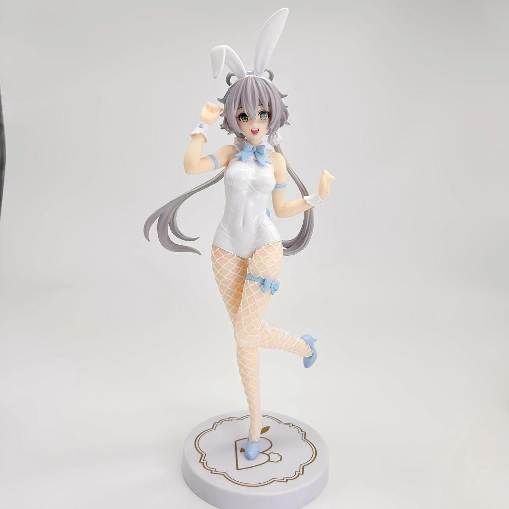 In Stock Original Furyu Bicute Bunnies Luo Tianyi White Stockings Anime Figure Collectible Modelornament Great for Daily Use
