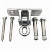 Swing Hanger Bracket Silver Turnable Overhead Mount Polished Mounting