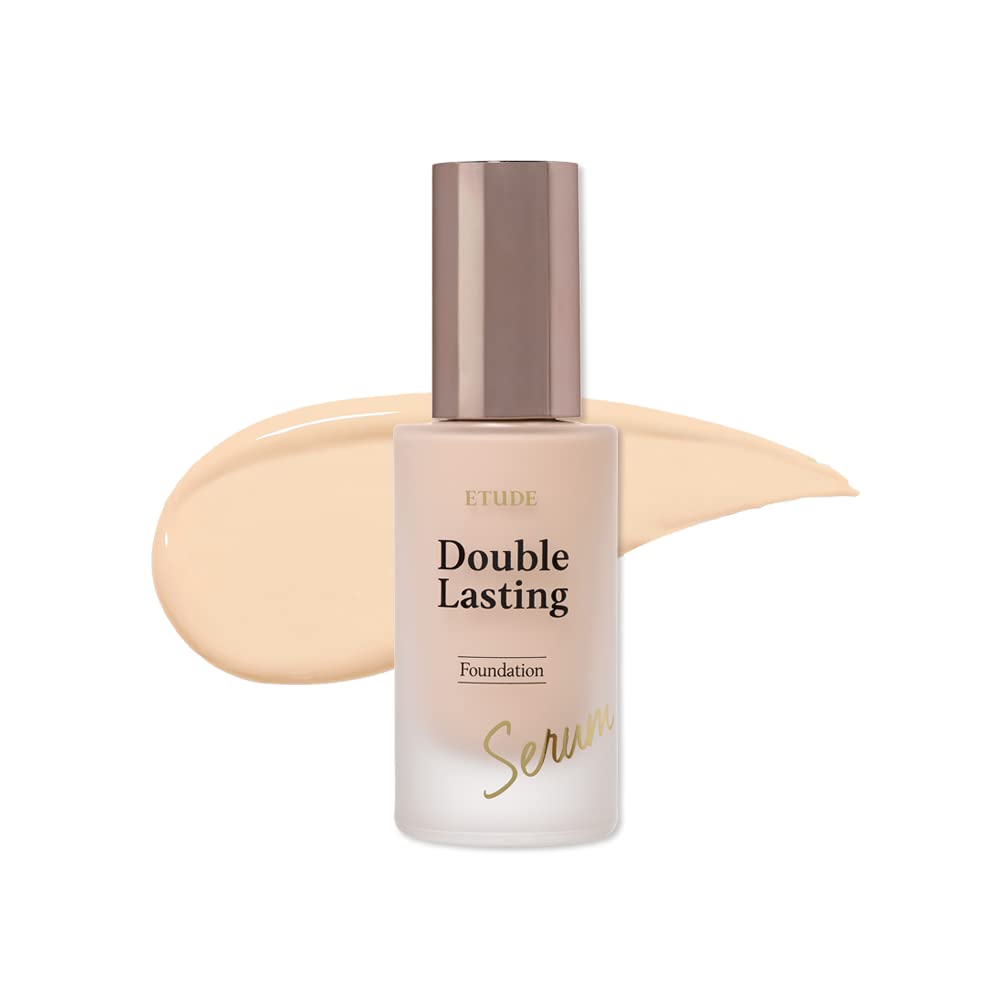 

Double Lasting Serum Skin Foundation in Neutral Vanilla Liquid Foundation Foundation Glowing Skin [Etude Official] / / / / Long-Lasting