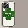 Lucky Affirmations Phone Case For Iphone 17 Air 15 Pro 14 Plus 16 Pro Max 17E 16E 12 13 Mini 11 Cover Cute Fundas