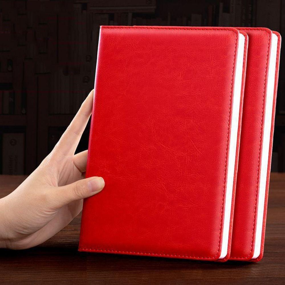 PU-Leder-Abdeckung A5 Büro-Notizbuch 240 Seiten A5 Quadratische Notizbücher Schreibblock