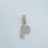 European Rock Candy Necklace: 26-Letter Pendant, Hip Hop Fashion Jewelry Accessories