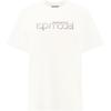 Balenciaga T Shirt Women's White Loose Fit 612965TIV829000
