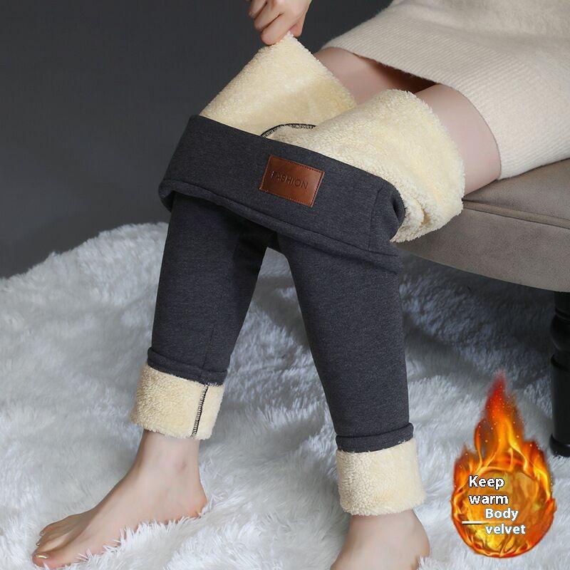 

Зимние женские длинные брюки Tooxika с добавлением бархата и утолщенной верхней частью, леггинсы с высокой талией, женские хлопковые брюки XXXXXL
