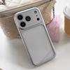 Shockproof Bumper Clear Candy Color Large Window Case For iPhone 17 16 15 14 13 12 11 Pro Max Plus Transparent Acrylic Cover