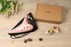 TNG Ocarina, Single [12-Hole / Alto / Pink], Premium C Key (AC) with Fingering Chart, Glazed Finish, for Wind Instruments