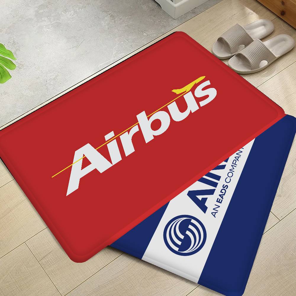 A-Airbus Bathroom Mat Kids Room Bedroom Decoration Balcony Anti-Slip Doormat Living Room Welcome Rug