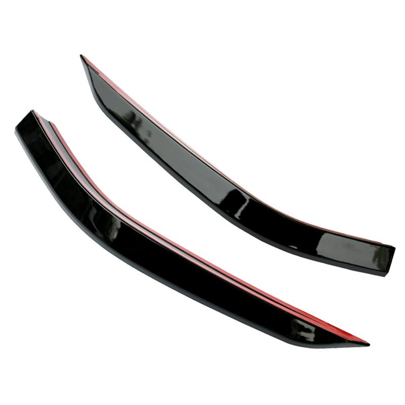 Car Front Bumper Splitter Lip Spoiler Diffuser Guard Body Molding Kit for VW Golf 7.5 MK7.5 Accessories 2017 2018 2019