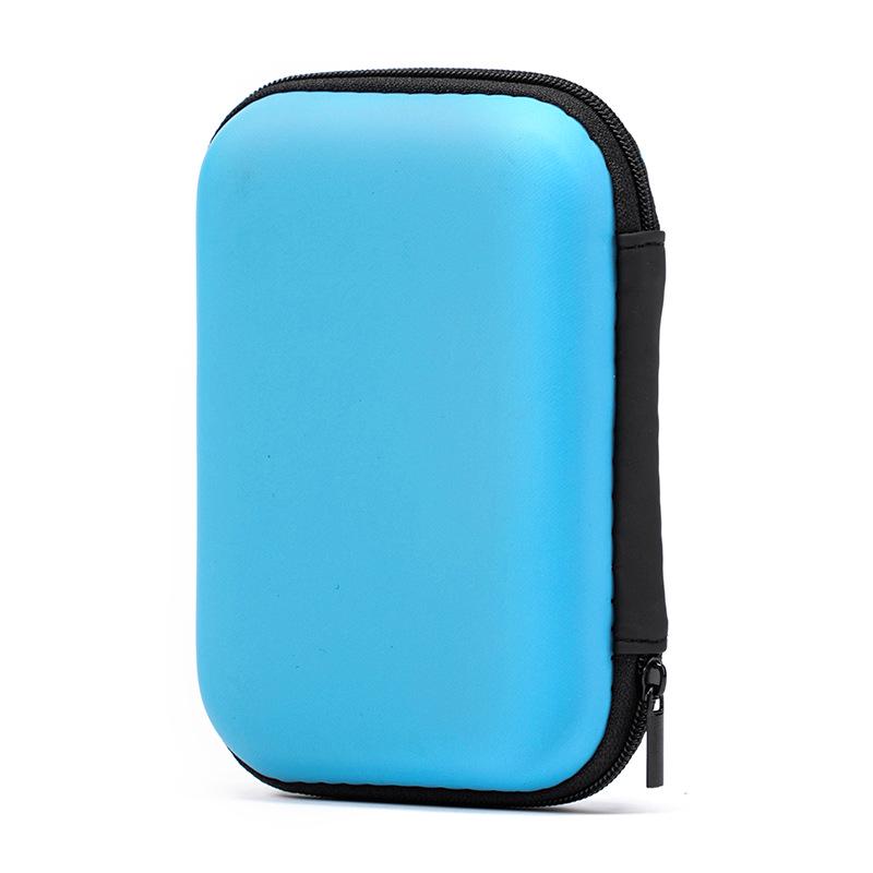 PU Neutral Hard Drive, Earphone, Data Cable, Charger, and Power Bank EVA Storage Bag for WD