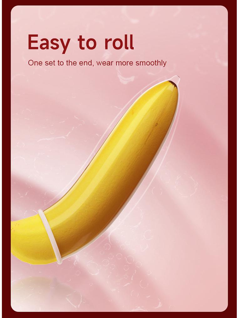 Pack of 10 - Extra Large Ultra-Thin 72mm English Version Condoms 200mm Long, Bulk Discount Available