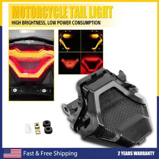 LED Turn Tail Brake Signal Light Integrated For Yamaha MT07 YZF FZ07 2013-2017