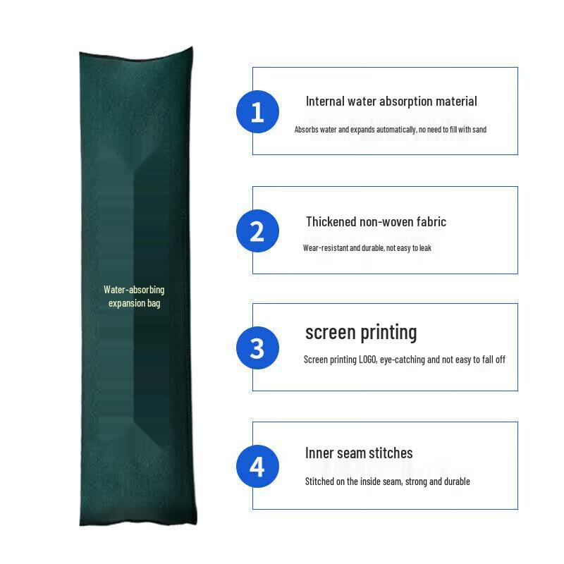 JIAQILI Drawstring Water-Absorbent Flood Barrier Bags