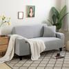Cover For A 4-Seater Sofa, Sofa Bed, Light Grey Jacquard
