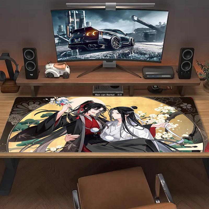 Mo Dao Zu Shi Color Mouse Pad Large Gaming Table Cushion Non-slip Laptop Tablet Big Mousepad XXL Mat Mini PC Playmat With Lock edge