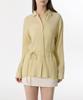 MUSINSA STANDARD WOMAN Women'S Oversized Sheer Crinkle Shirt [Butter]