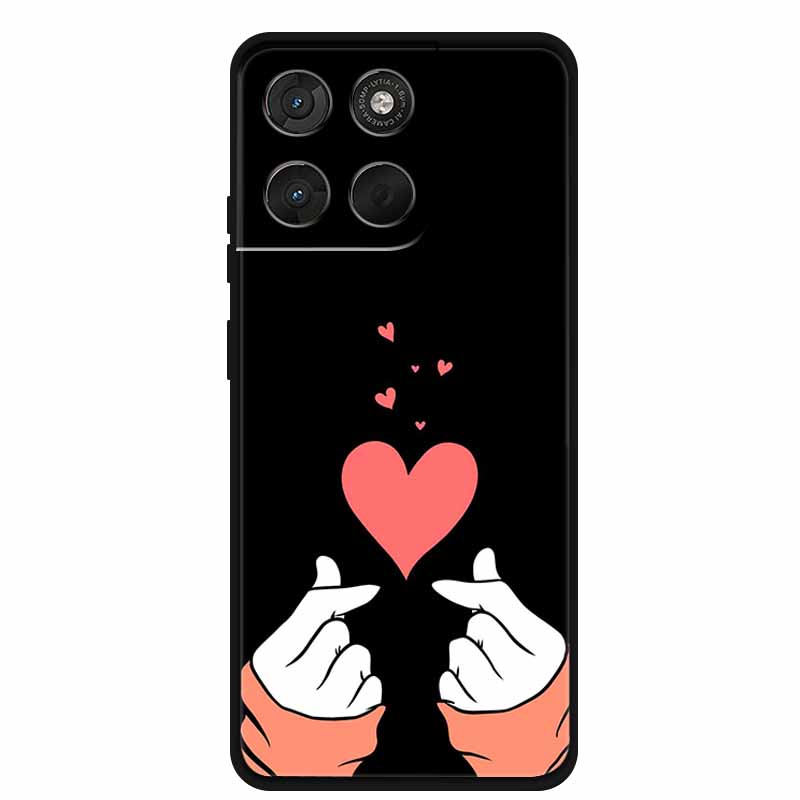 For Motorola Moto G57 Power Case Cute Cat TPU Phone Cover Soft Silicone Case For Moto G57Power Cases Shockproof Coque G 57 Power