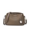 First Layer Cowhide Bag Crossbody Bag for Women New Boston Handbag for Women Niche Commuting Versatile Shoulder Bag