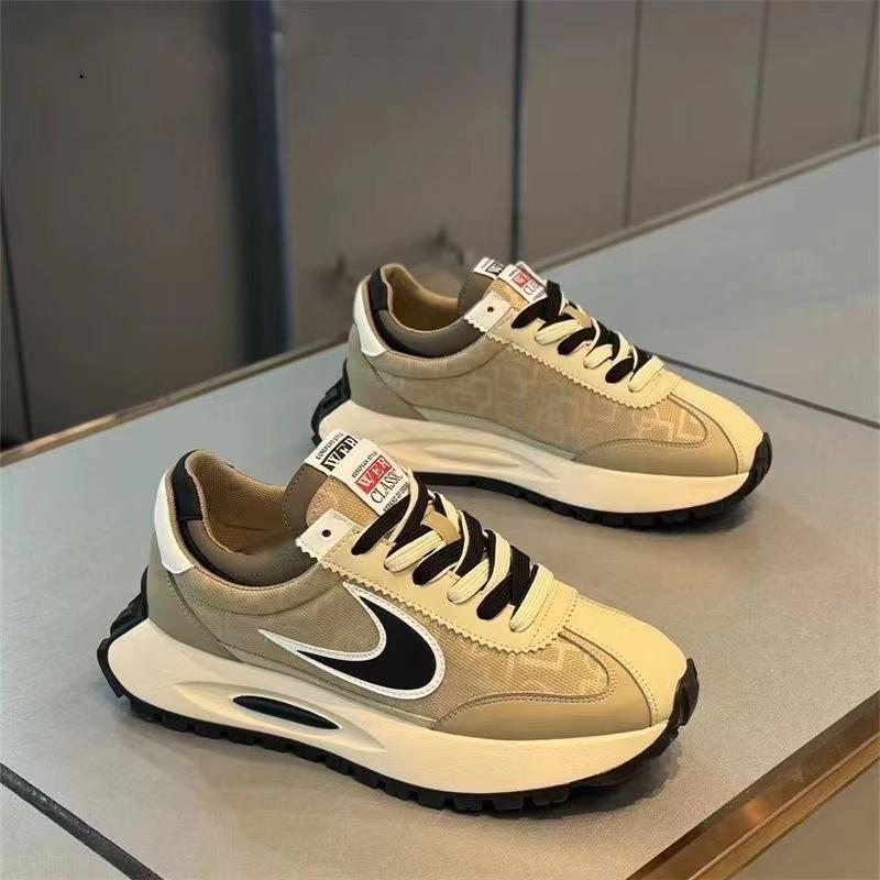 

Новая дизайнерская обувь для мужчин в стиле колор-блок, дышащие кроссовки для бега для мужчин, вулканизированная классическая модная мужская массивная обувь на толстой подошве 44