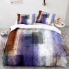 3D Home Textile Striped Quilt Cover Digital Printing Three-Piece Digital Printing