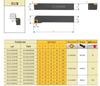95° CNC Cylindrical Tool Holder: SCLCR/SCLCL 0808F06, 1010H06, 1212H06, 1616H06