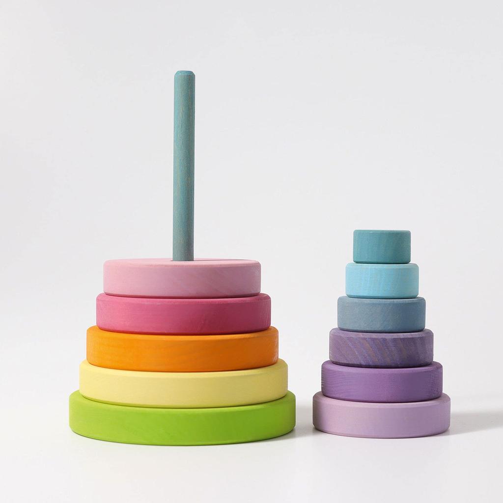 Grimm's Large Conical Stacking Tower, Pastel