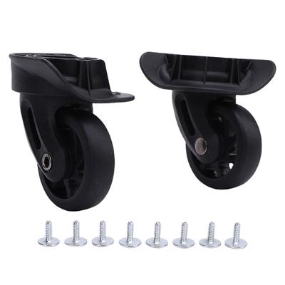 1 Ζεύγος Ρόδες Βαλίτσας ABS Αθόρυβες Ρόδες Επισκευής Βαλίτσας Γενικής Χρήσης Αξεσουάρ Βαλίτσας για Αντικατάσταση