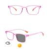Ultra Light Photochromic Reading Glasses Anti Blue Light, Men Women Simple Comfort High Definition UV Protection Eye Care Presbyopic Glasses