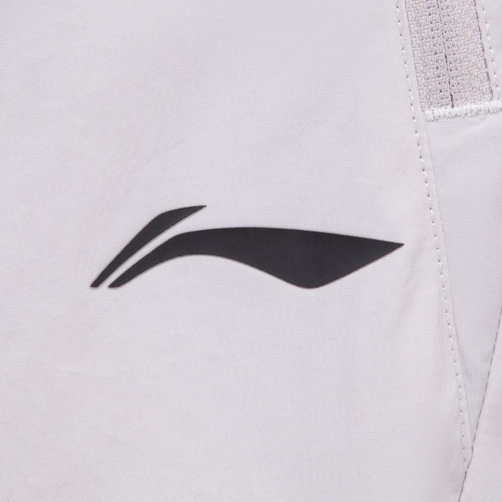 Li-Ning Water-Resistant Casual Fashion Straight-Leg Woven Sports Pants Men Bottoms Gray AYKV843-3