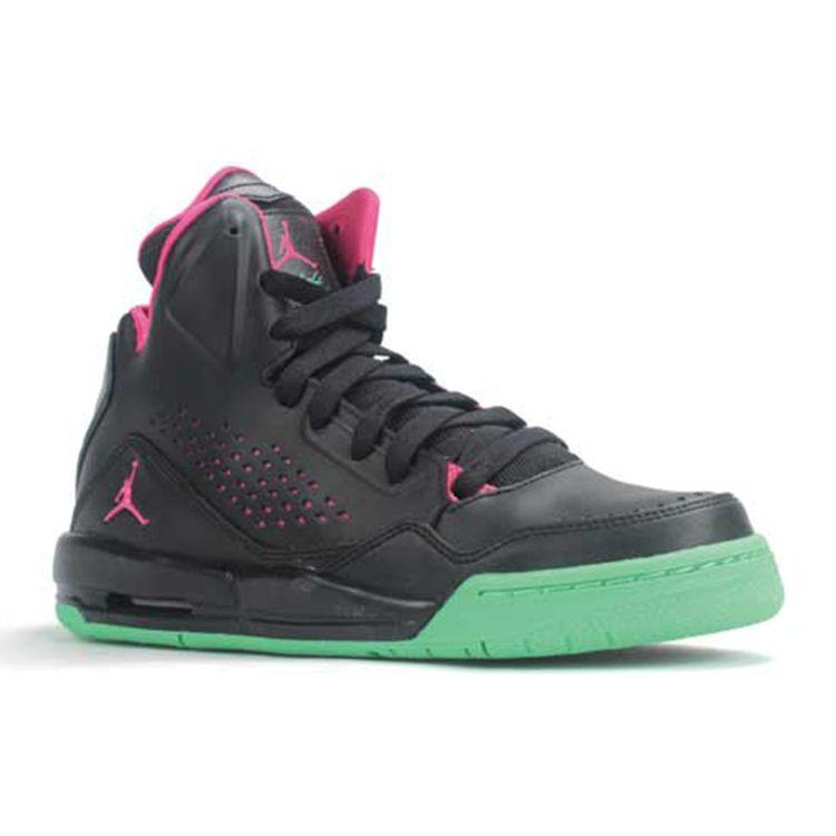 Jordan Flight SC-3 Synthetic Leather Trendy Shock Absorption Non-Slip Wear-Resistant Mid-Top Retro Basketball Shoes Women Sneaker 630611-038