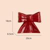Creative Bow Vase Ornaments High-end Ceramic Hydroponic Flower Arrangement Living Room Office Vintage Vase Home Ornament Gifts
