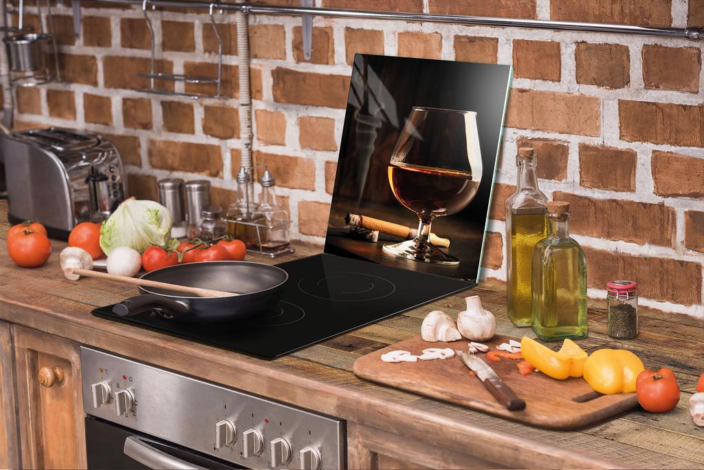 SZKLANA DESKA DO KROJENIA 45x52 WINO