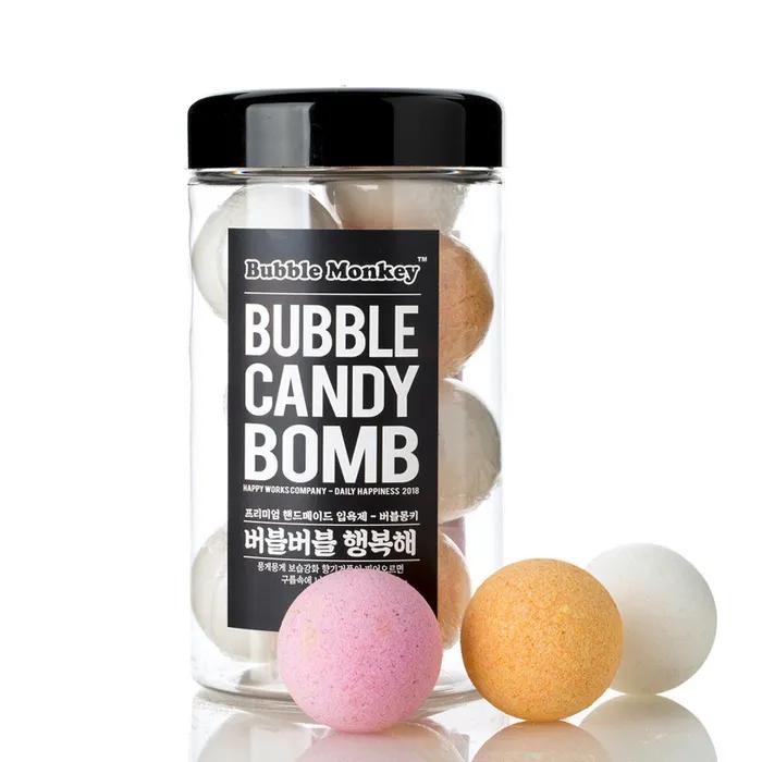 

Bubble Monkey Bubble Candy Bomb Бомба для пены для ванны Бомбочка для ванны 30г x 10шт