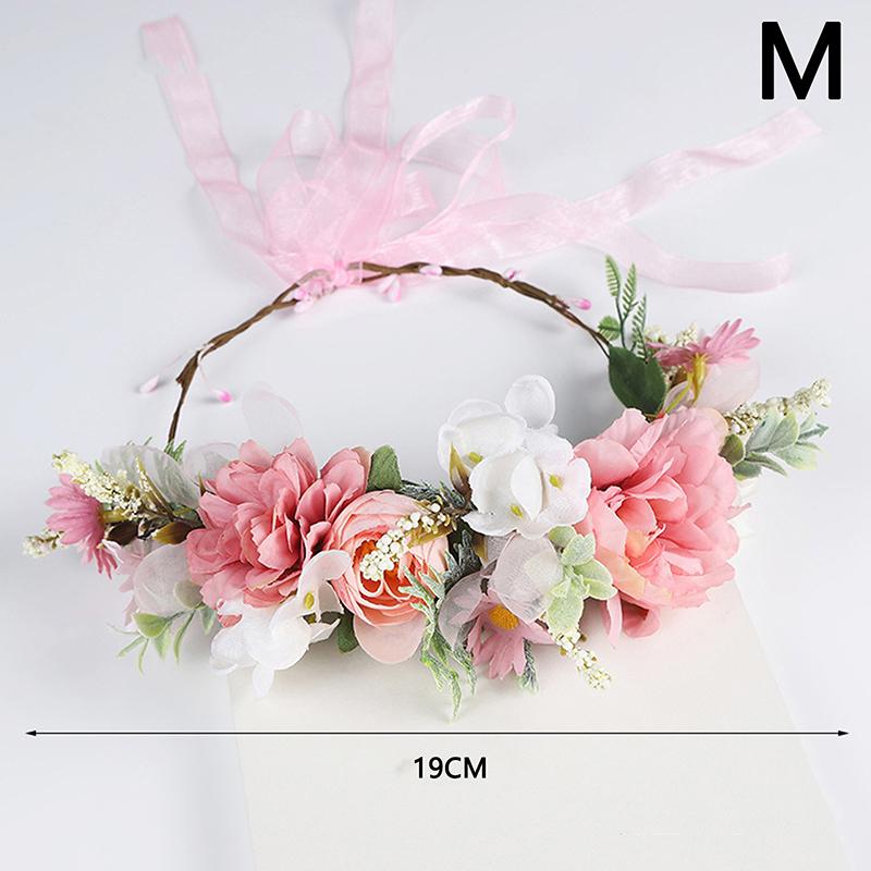 

Цветочные венки гирлянда корона свадебная барочная повязка для волос волосы девушка цветочная корона