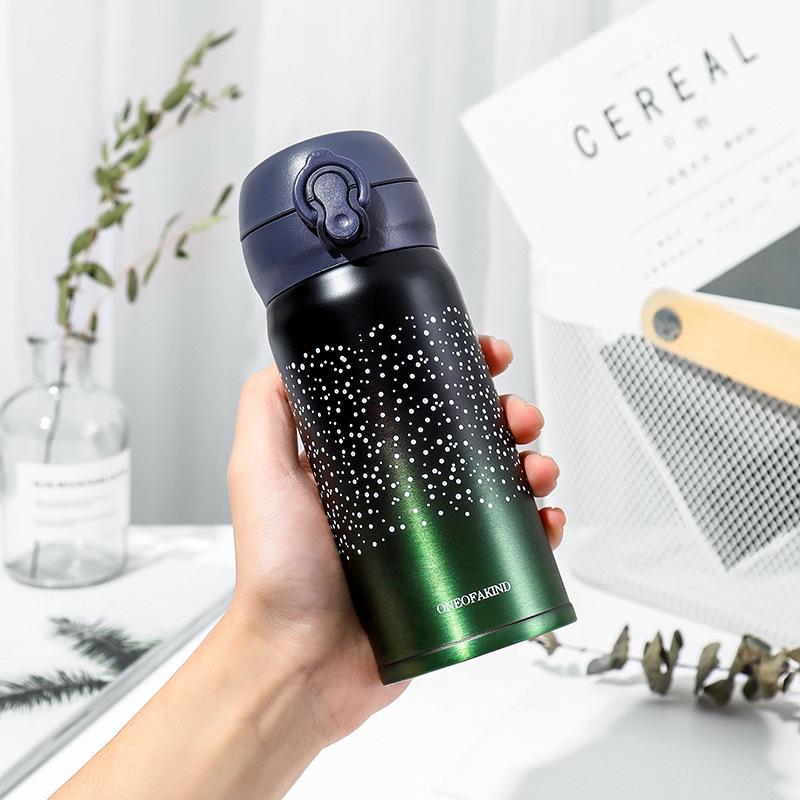 Stainless Steel Vacuum Flasks 350ml Thermos Cup Coffee Tea Milk Travel Mug Thermo Bottle Thermo Cup