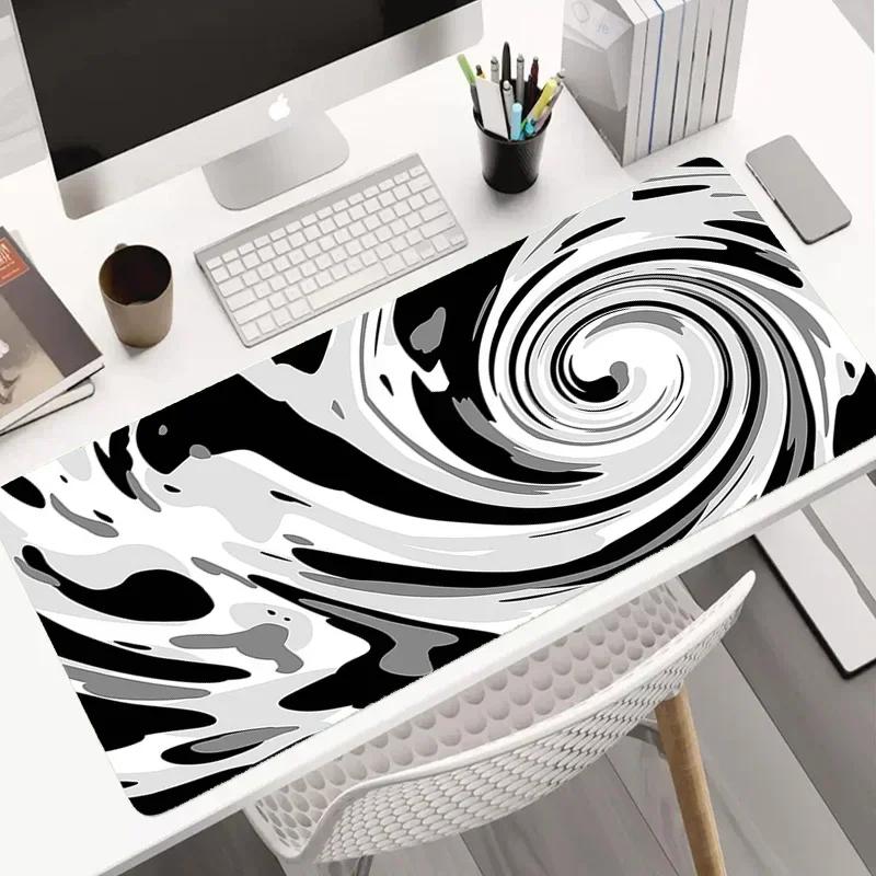Sell Large Gaming Mouse Pad Multi-size Gamer Mat Abstract XL Computer Cushion Keyboard Desk Non-Slip Rubber Locking Edge Rug