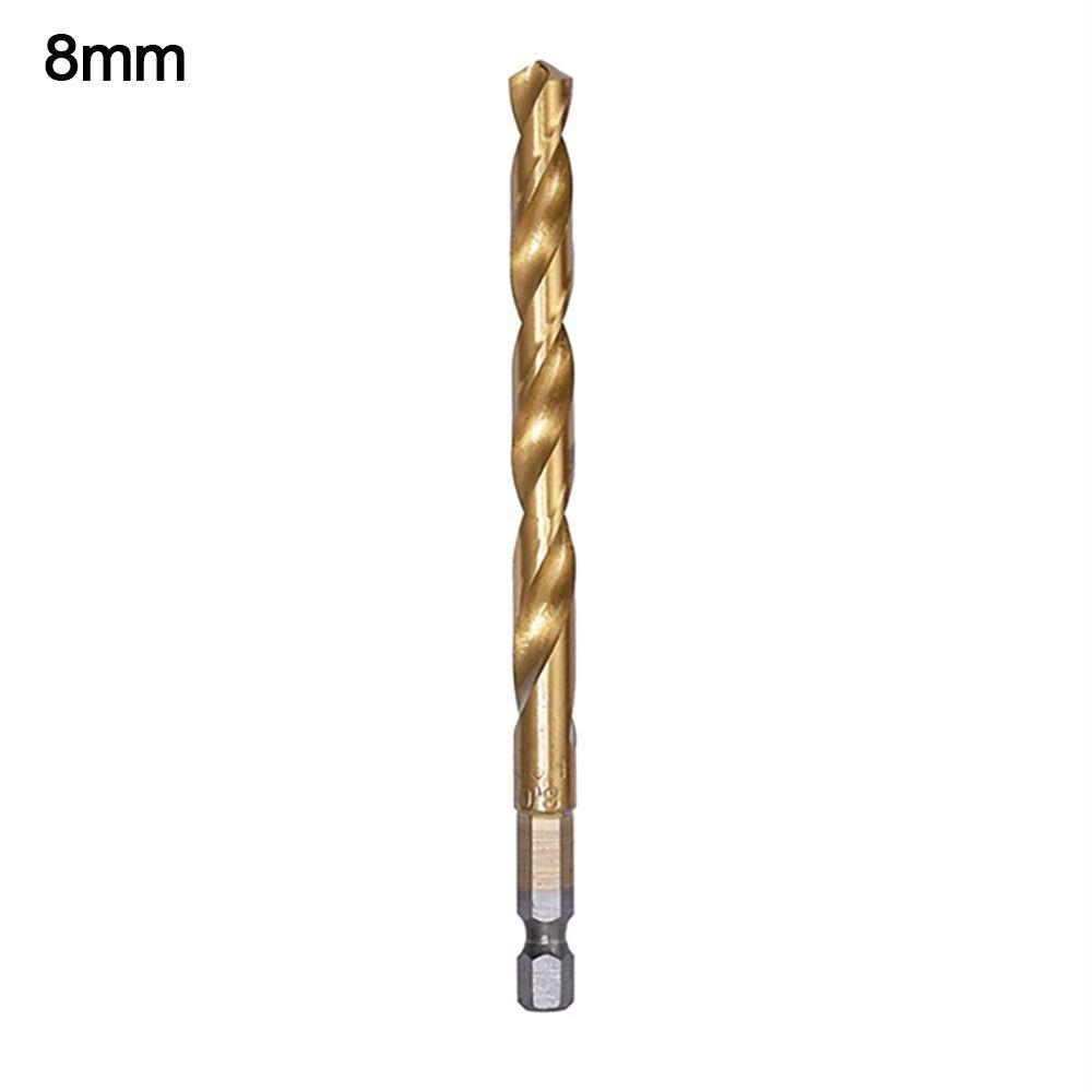 High Hardness 1.5mm-10.0mm Hex Shank Cobalt Twist Drill Drilling Tools Twist Drill Bit Drill Bit