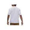 Jordan T-shirt da Uomo a Maniche Corte con Girocollo e Stampa Logo Flight Essentials Comoda Bianca FN5994-100
