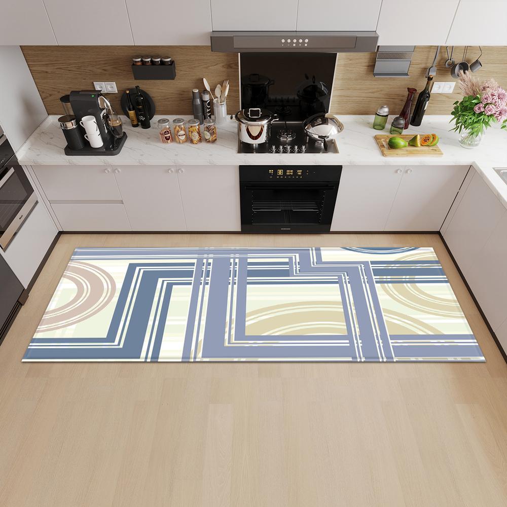 Kitchen Mat Porch Door Mat Bedroom Long Carpet Home Balcony Bathroom Non-slip Floor Living Room Carpet