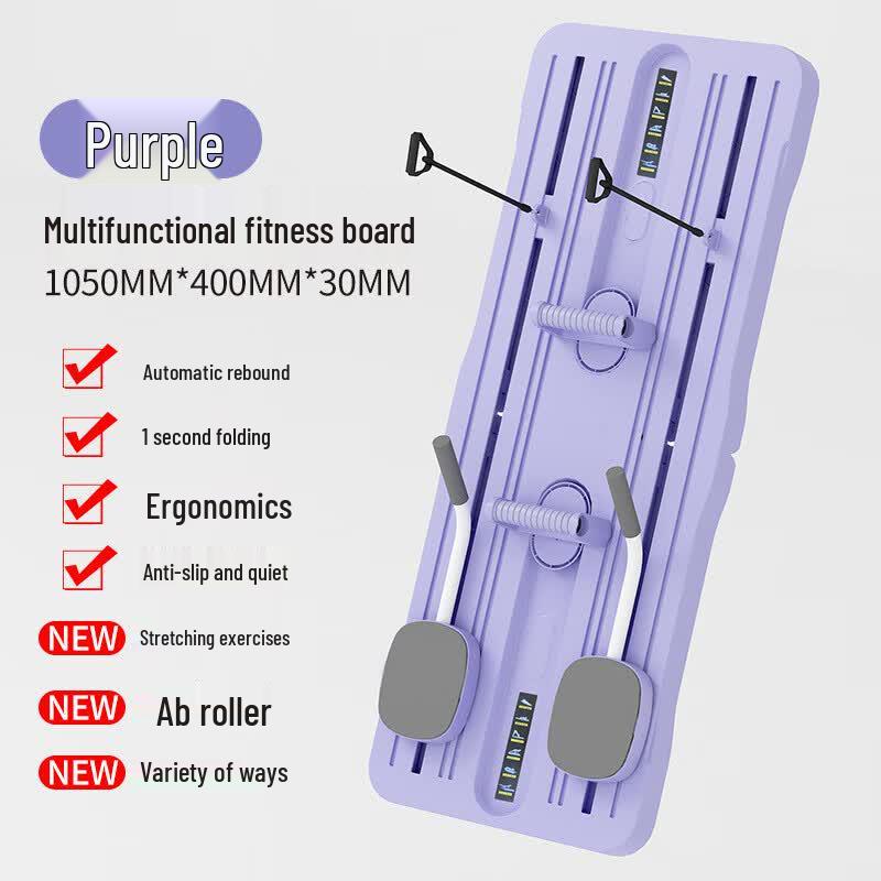 Di Rui en Multi-functional Fitness Board & Ab Wheel Set