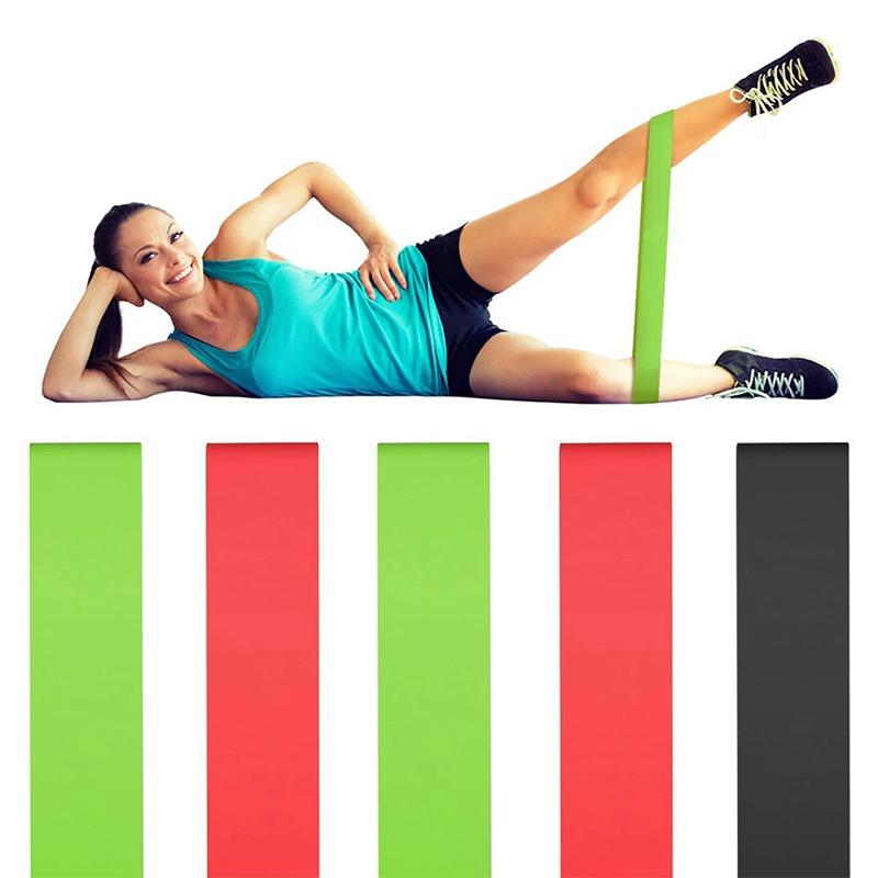 3Pcs/Set Yoga Resistance Rubber Bands Bodybuilding Elastic Bands Pilates Gym Workout Bands Expander Belt Fitness Equipment