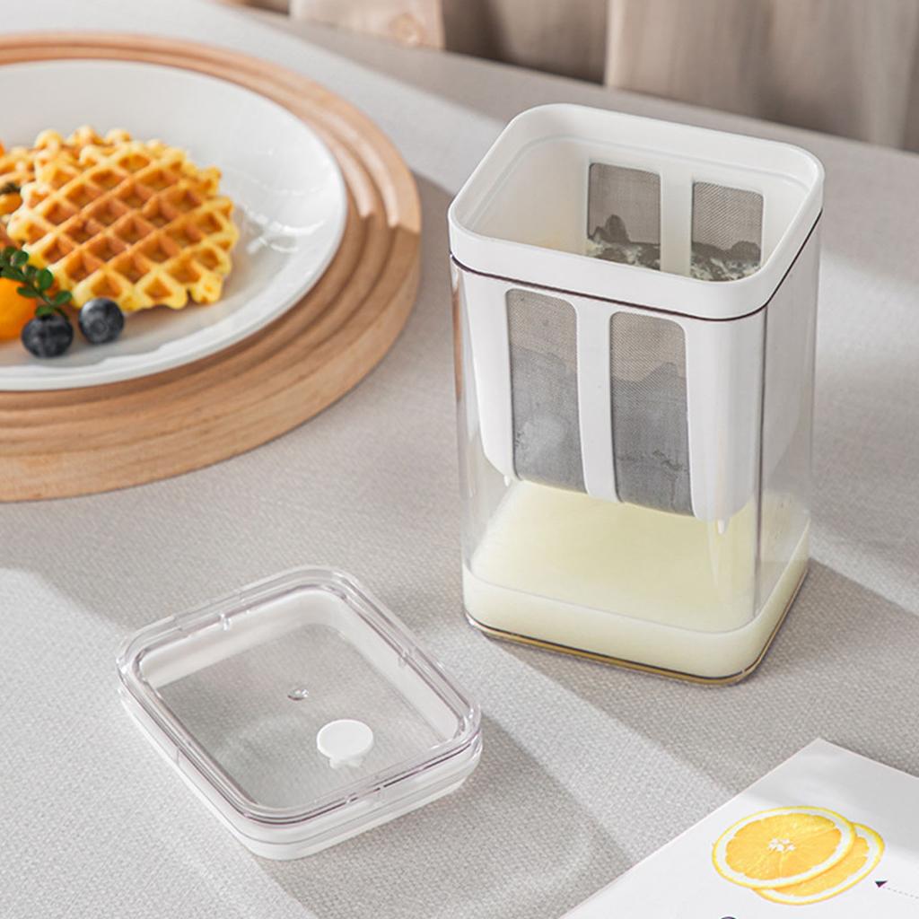 Greek Yogurt Machine Whey Separator Is Made Of AS PET And Stainless Steel Materials With Strong Filtration Effect