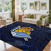 Real Sociedad FC Design Crystal Velvet Rug Soft Decorative Mat for Bedroom Entrance