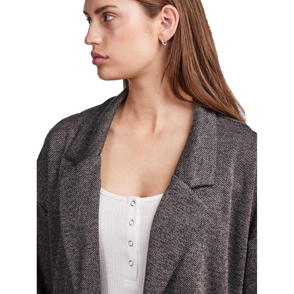 Pieces Womens/Ladies Notch Neck Relaxed Fit Coat