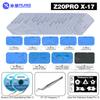 Mijing Z20 Pro Reballing Stencil Fixture Kits for iPhone X-17 Pro Max Motherboard Middle Frame Planting Tin Platform Hand Tools