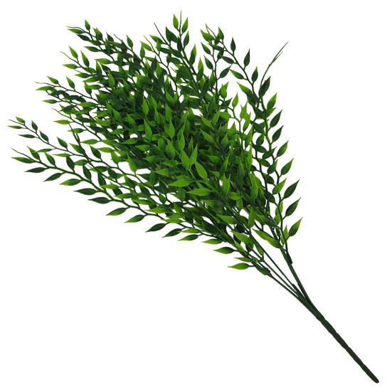 

1 букет, поддельное зеленое растение, складной, реалистичный, практичный, плетеный, для дома