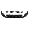 Gloss Black for TCR Rear Bumper Diffuser Valance Kits Fit for MK7.5 Facelift 20172020