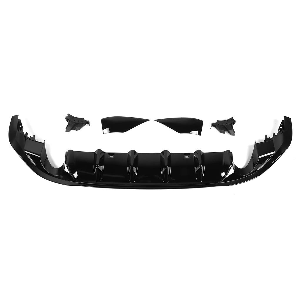 Gloss Black for TCR Rear Bumper Diffuser Valance Kits Fit for MK7.5 Facelift 20172020