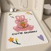 Bathroom Non-Slip Mat Toilet Shower Foot Mat Toilet Children Elderly Bathing Waterproof Drop-Proof Pvc Suction Cup Floor Mat