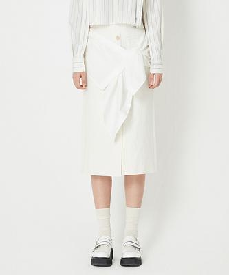 Recorde [Women] Tied-Up Midi Skirt_R0Kam23108Ivx