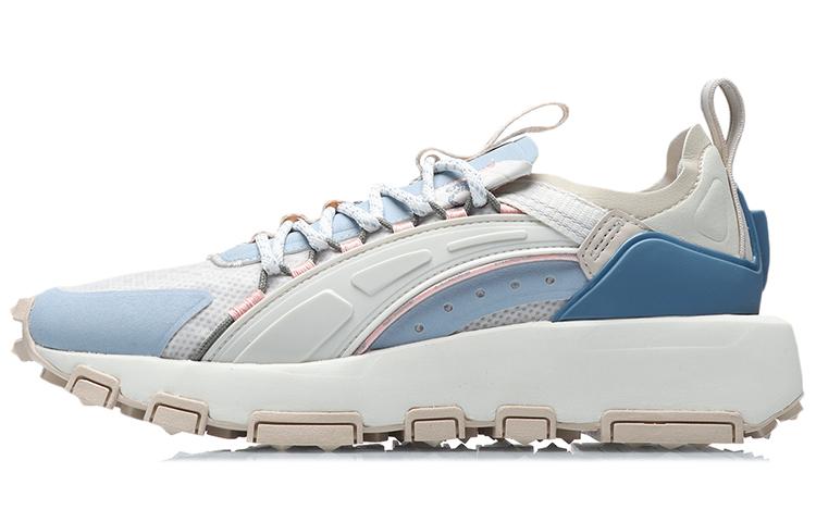 Li Ning Chasing Light Низкие Беговые Кроссовки Женские Сине-Серые AGCR102-2 36